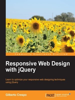 cover image of Responsive Web Design with jQuery